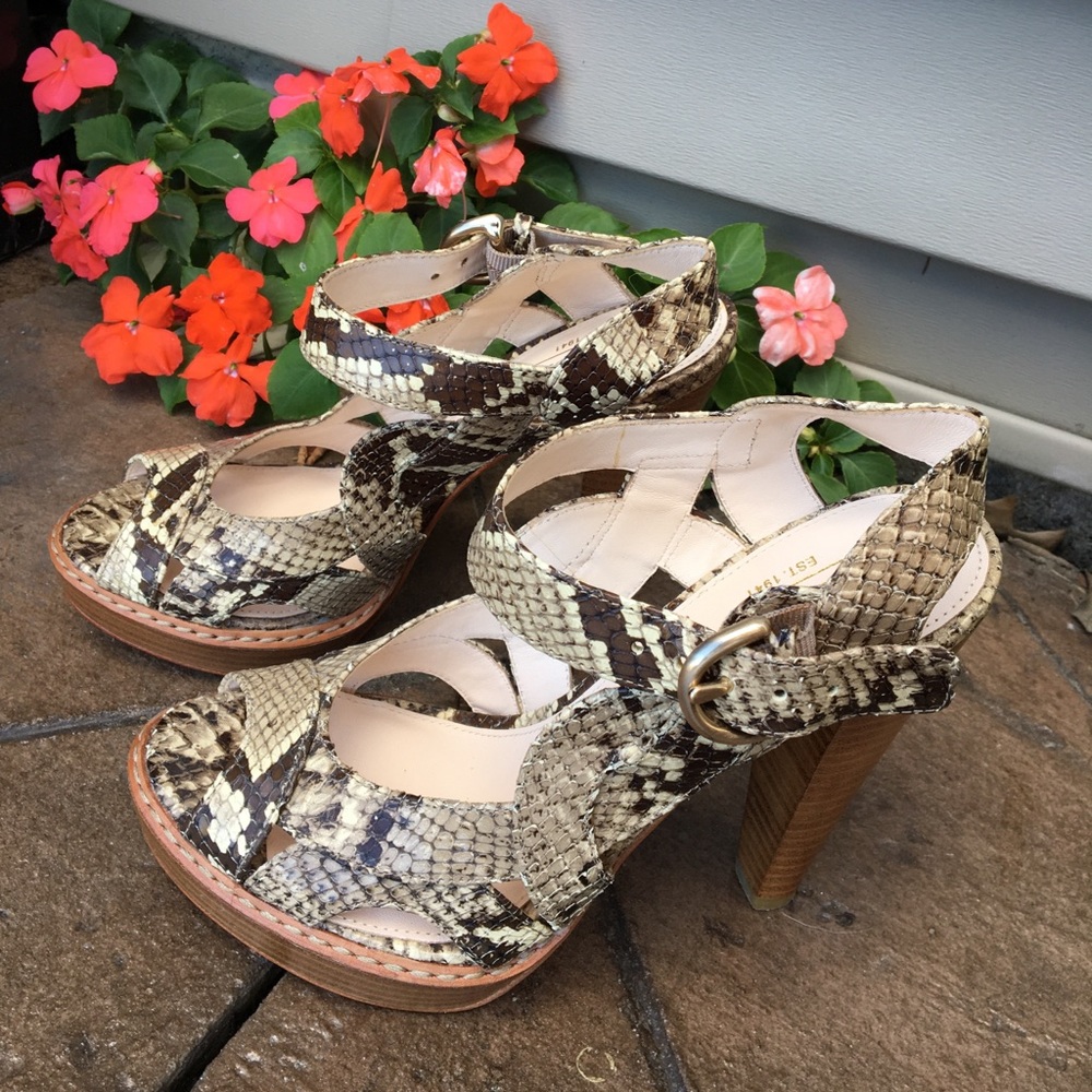 Coach Heeled Sandals